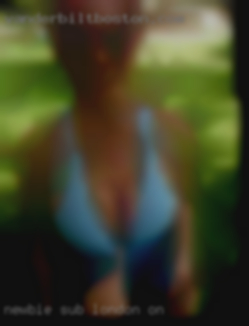 Newbie in London, ON sub looking for a dom.